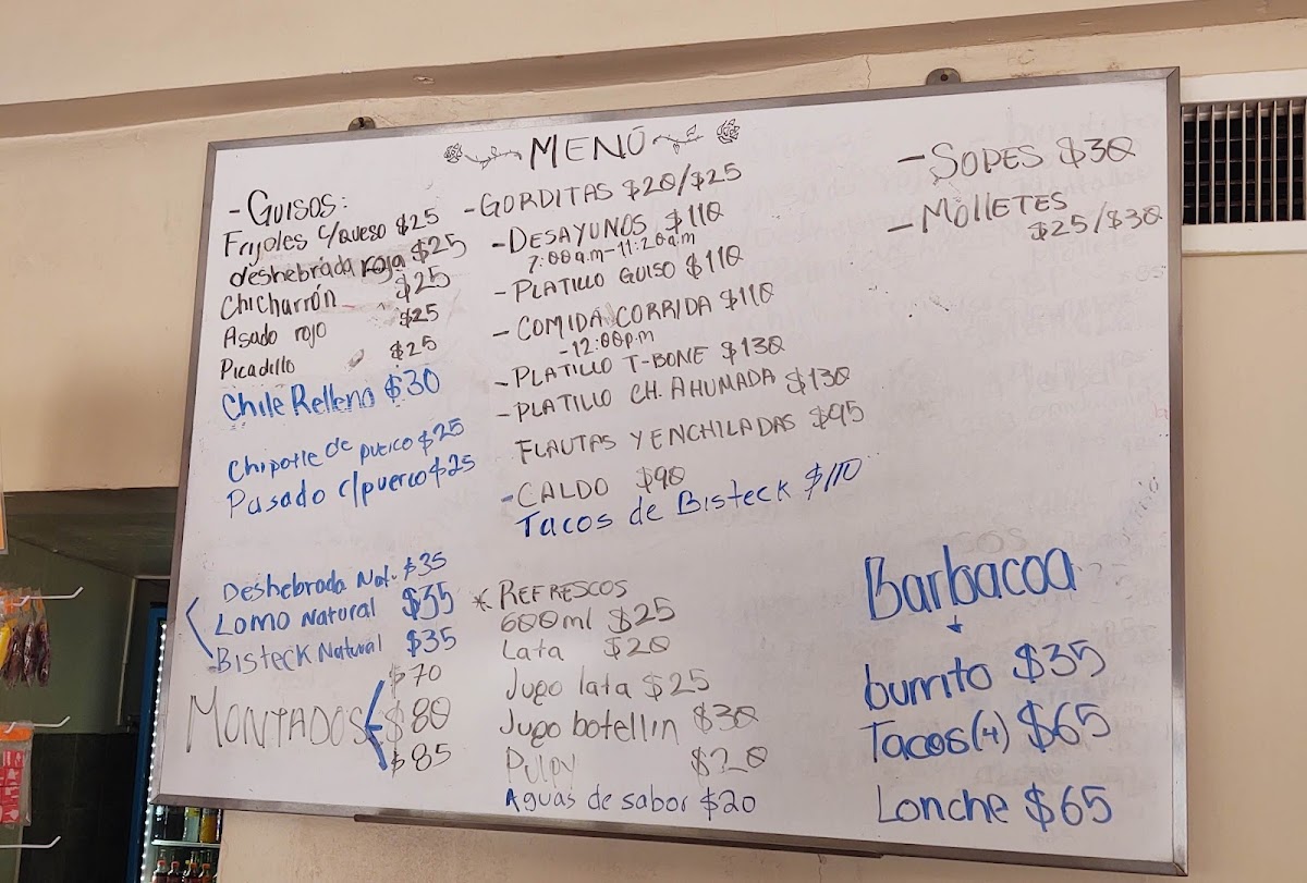 Burritos Y Gorditas Mama Rosa Menu - Image 1